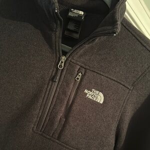The North Face Black Quarter-Zip Fleece